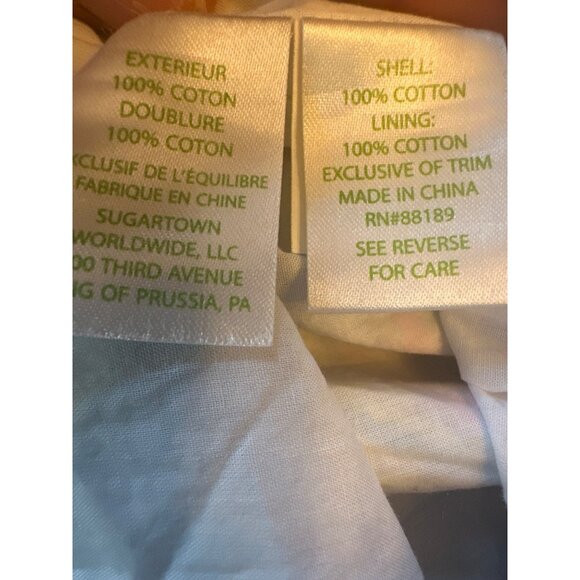 Lilly Pulitzer Colorful Sleeveless Dress Sz 0 100% Cotton Zip Close Embroidered - Picture 5 of 5